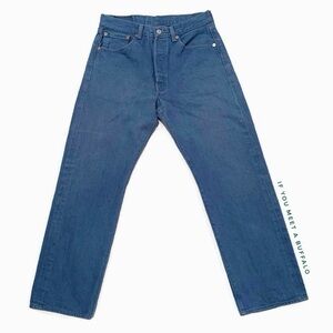 Levis 501xx Jeans Mens 31x34 Original Fit Shrink Fit Straight Leg Button Fly 70s